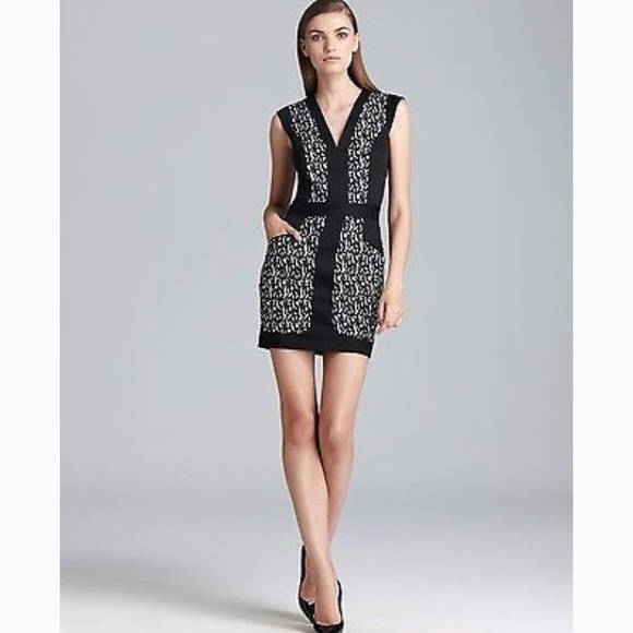 French connection classic dress size 2 worn once - Picture 2 of 6